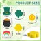 Erasers for Kids, 150Pcs St. Patrick's Mini Erasers Cute Pencil Erasers Shamrocks Erasers for Kids Bulk School Classroom Prizes Homework Rewards Party Favors